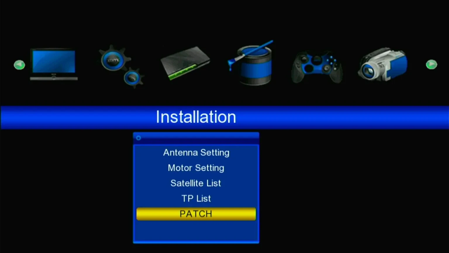 GX6605S HW102 installation / patch menu