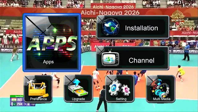 Sunplus 1506T 4MB SEB3 V11.02.04-2 main menu